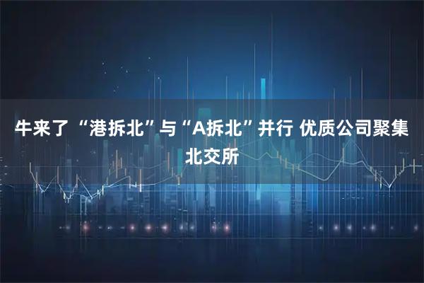 牛来了 “港拆北”与“A拆北”并行 优质公司聚集北交所