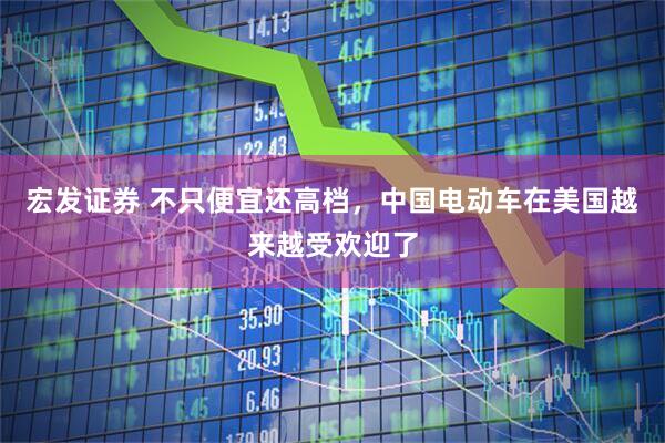 宏发证券 不只便宜还高档，中国电动车在美国越来越受欢迎了